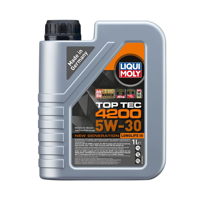 Масло синтeтична технология Liqui Moly TOP TEC 4200 5W-30 1л.