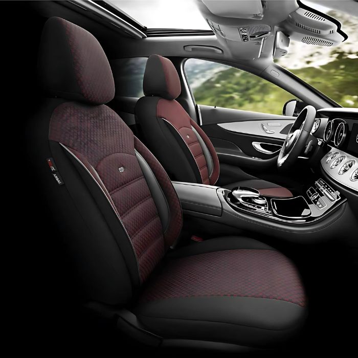 Тапицерия за седалки Otom Sport Plus PLS102 (черно/бордо)