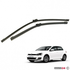 Предни чистачки съвместими с VW Golf V/VI (05-08/(08-12)/VW Caddy (07-10)/Skoda Superb (2008+) / Skoda Yety (2009+)/VW Touran (06-10) 2бр/к-т