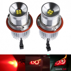 Диод за ангелско око 25W Червени - E39,E53,E60,E61,E64 2бр/к-т
