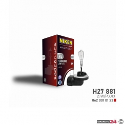 Крушка NIKEN - H27W/2 (881) 27W 12V