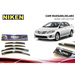 Комплект ветробрани съвместими с Toyota Corolla - (2007-2014)
