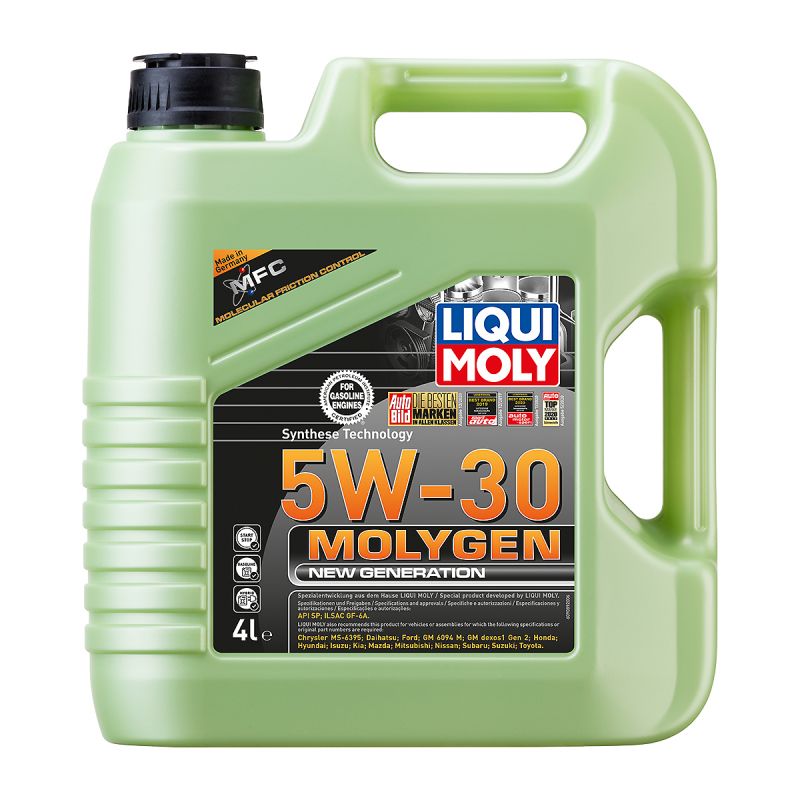 Масло синтeтична технология Liqui Moly Molygen 5W-30 4л. - 9089