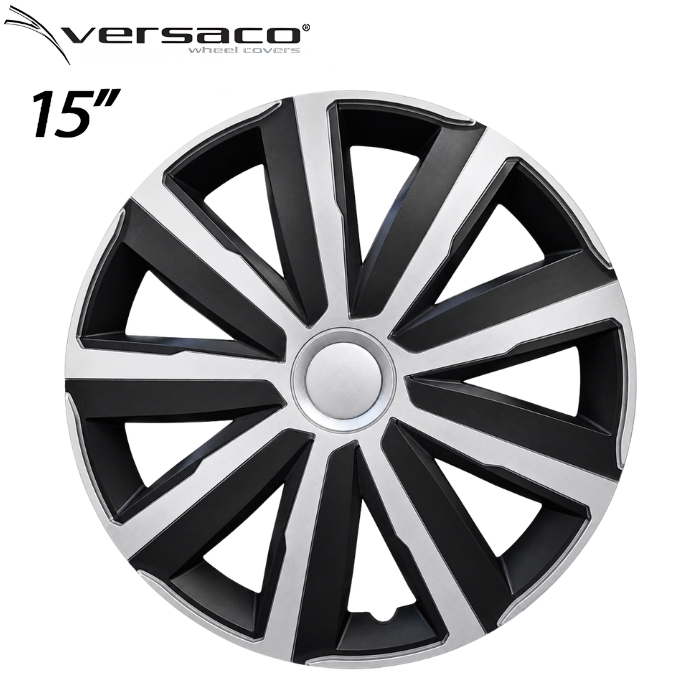 Тасове за джанти 15'' Versaco Drift Silver/Black