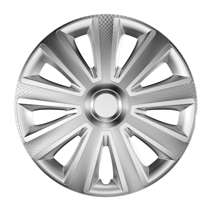 Тасове за джанти 14'' Versaco Carbon Aviator - Silver