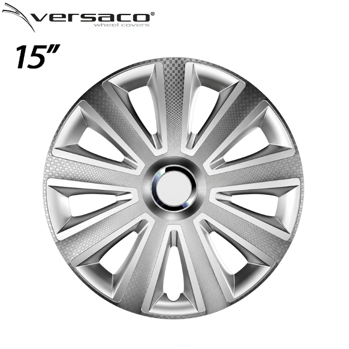 Тасове за джанти 15'' Versaco Aviator Carbon RC Silver