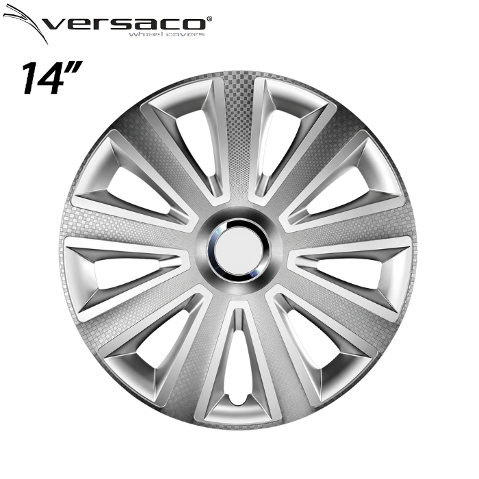 Тасове за джанти 14'' Versaco Aviator Carbon RC Silver