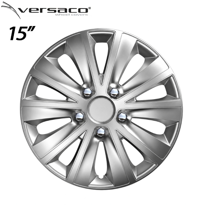 Тасове за джанти 15'' Versaco Rapide NC Silver
