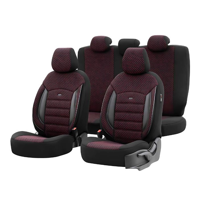 Тапицерия за седалки Otom Sport Plus PLS102 (черно/бордо)